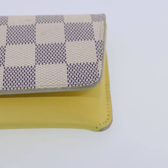 LOUIS VUITTON Damier Azur Etui Lunette Woody Glasses Case GI0388 LV Auth 91727 - Picture 14 of 16